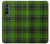 S2373 Motif vert Tartan Etui Coque Housse pour Samsung Galaxy Z Fold 3 5G