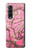 S2449 Fleur rose Amandier Van Gogh Etui Coque Housse pour Samsung Galaxy Z Fold 3 5G