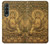 S2452 Bouddha Bas relief Art Imprimé Graphique Etui Coque Housse pour Samsung Galaxy Z Fold 3 5G