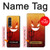 S2454 Rouge mignon petit diable Dessin animé Etui Coque Housse pour Samsung Galaxy Z Fold 3 5G