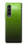 S2475 Seamless Texture verte pomme Etui Coque Housse pour Samsung Galaxy Z Fold 3 5G