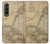 S2506 Explorer Amérique du Nord Carte Etui Coque Housse pour Samsung Galaxy Z Fold 3 5G