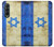 S2614 Israël Vieux Drapeau Etui Coque Housse pour Samsung Galaxy Z Fold 3 5G