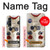 S2639 Neil Armstrong blanc astronaute Costume espace Etui Coque Housse pour Samsung Galaxy Z Fold 3 5G