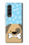 S2669 Mignon os chien pattes Dessin animé Etui Coque Housse pour Samsung Galaxy Z Fold 3 5G