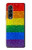 S2683 Arc en ciel Fierté LGBT Drapeau Etui Coque Housse pour Samsung Galaxy Z Fold 3 5G