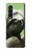 S2708 Sourire Sloth Etui Coque Housse pour Samsung Galaxy Z Fold 3 5G