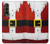 S2846 Costume de Noël Père Noël Rouge Etui Coque Housse pour Samsung Galaxy Z Fold 3 5G