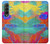 S2942 Peinture Coup de pinceau Etui Coque Housse pour Samsung Galaxy Z Fold 3 5G