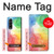 S2945 Aquarelle colorée Etui Coque Housse pour Samsung Galaxy Z Fold 3 5G