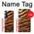 S2962 Tigre Stripes imprimé graphique Etui Coque Housse pour Samsung Galaxy Z Fold 3 5G