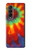 S2985 Coloré Tie Dye Texture Etui Coque Housse pour Samsung Galaxy Z Fold 3 5G