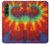 S2985 Coloré Tie Dye Texture Etui Coque Housse pour Samsung Galaxy Z Fold 3 5G