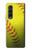 S3031 Softball balle jaune Etui Coque Housse pour Samsung Galaxy Z Fold 3 5G