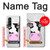 S3257 Vache Dessin animé Etui Coque Housse pour Samsung Galaxy Z Fold 3 5G