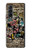 S3394 Graffiti mur Etui Coque Housse pour Samsung Galaxy Z Fold 3 5G