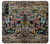 S3394 Graffiti mur Etui Coque Housse pour Samsung Galaxy Z Fold 3 5G
