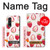 S3481 fraise Etui Coque Housse pour Samsung Galaxy Z Fold 3 5G