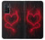 S3682 Cœur du diable Etui Coque Housse pour OnePlus 9RT 5G