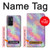 S3706 Arc-en-ciel pastel Galaxy Pink Sky Etui Coque Housse pour OnePlus 9RT 5G