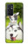 S3795 Peinture Husky Sibérien Ludique Chaton Grincheux Etui Coque Housse pour OnePlus 9RT 5G