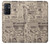 S3819 Papier Vintage rétro Etui Coque Housse pour OnePlus 9RT 5G