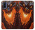 S0414 Dragon de feu Etui Coque Housse pour Motorola G Pure