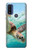 S1377 Océan tortue de mer Etui Coque Housse pour Motorola G Pure