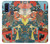 S1826 Utagawa Kuniyoshi Guan Yu Etui Coque Housse pour Motorola G Pure