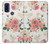 S1859 Motif Rose Etui Coque Housse pour Motorola G Pure