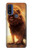 S1957 Lion Etui Coque Housse pour Motorola G Pure
