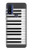 S2082 Un Octave Piano Etui Coque Housse pour Motorola G Pure