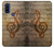 S2368 Note de musique Etui Coque Housse pour Motorola G Pure