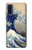S2389 Hokusai La grande vague de Kanagawa Etui Coque Housse pour Motorola G Pure