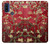 S2414 Rouge Fleur amandier Van Gogh Etui Coque Housse pour Motorola G Pure