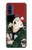 S2498 Japon Art toyohara kunichika Etui Coque Housse pour Motorola G Pure