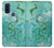 S2653 Dragon Vert Turquoise Pierre Graphique Etui Coque Housse pour Motorola G Pure