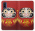 S2839 Japon Daruma Poupée Etui Coque Housse pour Motorola G Pure