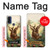 S2841 Renne de Noël millésimé Etui Coque Housse pour Motorola G Pure