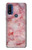 S2843 Texture en marbre rose Etui Coque Housse pour Motorola G Pure