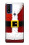 S2846 Costume de Noël Père Noël Rouge Etui Coque Housse pour Motorola G Pure