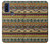 S2860 Boho Hippie Motif aztèque Etui Coque Housse pour Motorola G Pure