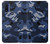 S2959 Marine Bleu Camo camouflage Etui Coque Housse pour Motorola G Pure