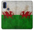 S2976 Pays de Galles Football Football Drapeau Etui Coque Housse pour Motorola G Pure