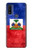 S3022 Haïti Drapeau Etui Coque Housse pour Motorola G Pure