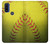 S3031 Softball balle jaune Etui Coque Housse pour Motorola G Pure