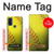 S3031 Softball balle jaune Etui Coque Housse pour Motorola G Pure