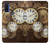S3172 Horloge or Etui Coque Housse pour Motorola G Pure