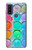 S3235 Mélange aquarelle Etui Coque Housse pour Motorola G Pure