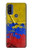 S3306 Colombie Drapeau de football graphique Millésime Etui Coque Housse pour Motorola G Pure